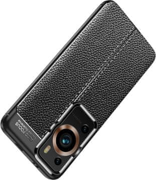 Infostyle Silikonski ovitek RanTuo za Huawei P60 Pro – črna