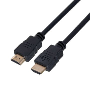 Lanberg HDMI kabel LAE, V1.4, M/M, 1m, CCS, črn