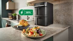 Bosch Serie 6 cvrtnik na vroč zrak, 12 L, črn (MAFD661B7)