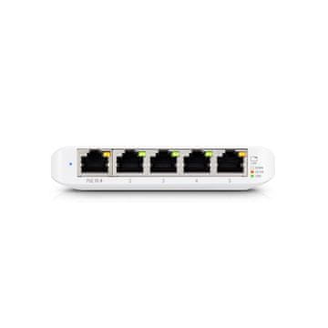 Ubiquiti Ubiquiti UniFi Switch Flex Mini (3-pack) - Upravljalno Gigabitno stikalo, belo