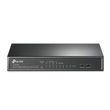 slomart TP-Link TL-SF1008P omrežni stikalo, 8-portni, PoE, kovinsko ohišje