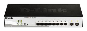 D-Link D-Link DGS-1210-08P mrežni stikalo, 8x Gigabit PoE, upravljivo L2
