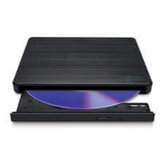 DVD Zunanji zapisovalnik HLDS GP60NB60 Slim USB črne barve