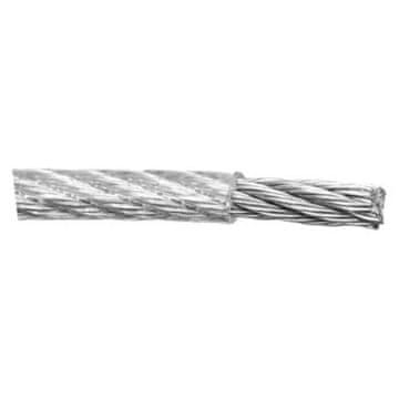 Pocinkana jeklena vrv iz PVC, Ø 5/6 mm x 100 m