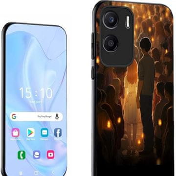 Infostyle GOKEN ovitek za Honor 90 Lite 5G – TPU silikonski ovitek s kaljenim steklom