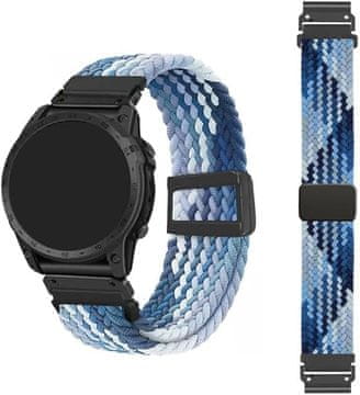 Infostyle Osianga elastični najlonski pašček za Google Pixel Watch / Pixel Watch 2 – modra (pisana)