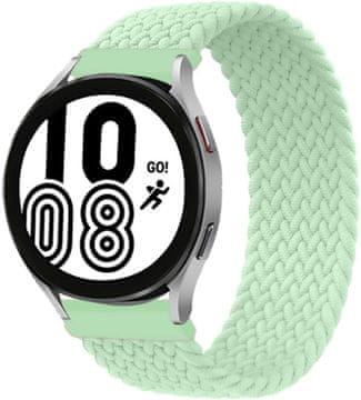 Infostyle EMIOBAND 20 mm pletena zapestnica (145 mm) – zelena