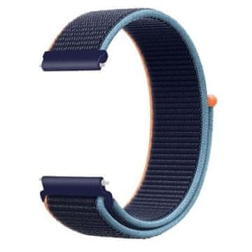 Infostyle Najlonski nadomestni pas 20 mm – univerzalen za pametne ure | temno modra