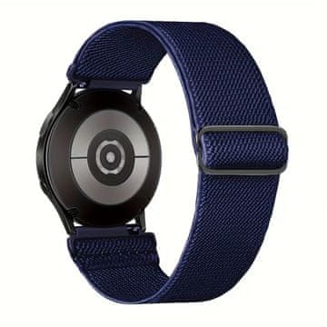 Infostyle GBPOOT 22 mm najlonski pašček za pametne ure (Huawei GT/GT2, Samsung Gear S3, Galaxy Watch 46 mm) - temno modra