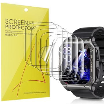 Infostyle Zaščitna folija za Pasonomi NX6 (6 kosov) – HD prozorna TPU zaščita zaslona