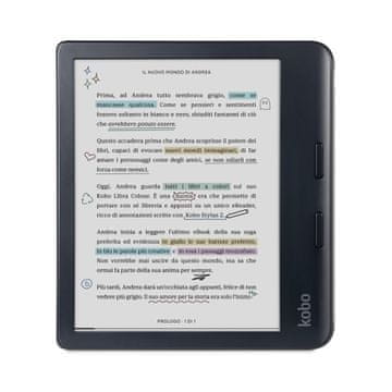 Kobo Rakuten Kobo Libra Colour e-bralnik 32 GB Wi-Fi, črna