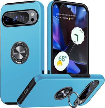 Infostyle AOUIA ovitek Google Pixel 8 Pro – vojaška zaščita, 360° stojalo, moder