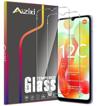 Infostyle Zaščitno steklo (2-pack) za Xiaomi Redmi 12C – 9H, 0.33 mm ultra prozorno