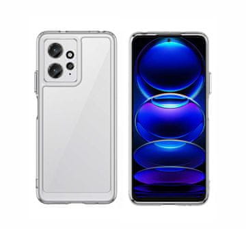 Infostyle GOKEN prozoren ovitek za Xiaomi Redmi Note 12 4G – TPU + PC, ultra tanek