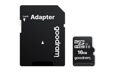 GoodRam Goodram M1AA-0160R12 MicroSDHC kartica 16 GB, Class 10 UHS-I