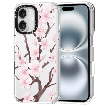 Infostyle Ovitek MOSNOVO za iPhone 16 Plus - Cherry Blossom Flower