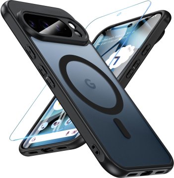 Infostyle Magnetni ovitek za Google Pixel 10 Pro XL – 9H steklo,črna