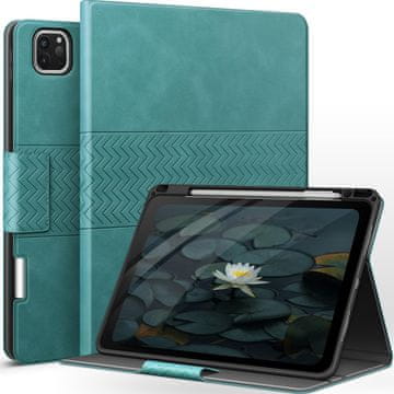 Infostyle auaua ovitek za iPad Pro 11 (1.–4. gen) – stojalo, držalo za Apple Pencil, auto sleep/wake, zelen