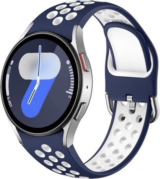 Infostyle Športni silikonski pašček Upeak za Samsung Galaxy Watch 7/6/5/4/Watch 5 Pro/Watch 6 Classic – zračen in udoben