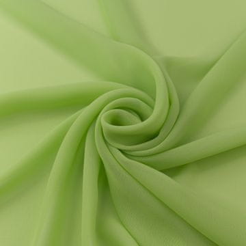 shumee Šifonski material, barva limete