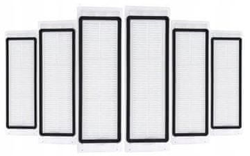 shumee 6x filtri za robotskega robota XIAOMI ROBOROCK E20 E25 E35 E4 S50 S60 S65 S5 S6 MAXV