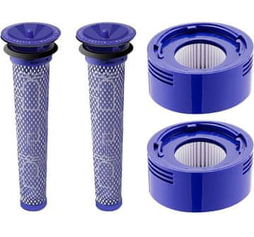 shumee Komplet filtrov 2X za Dyson V7 V8 V8+ Absolute Animal Motorhead Allergy