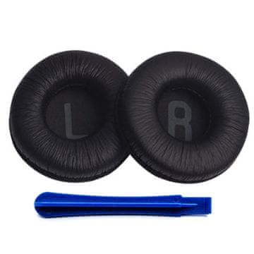 shumee UŠESNE BLAZINICE ZA JBL TUNE 450 460 500 600 BT E35 T450 T460 T500 T600 GOBASTE BLAZINICE črne barve