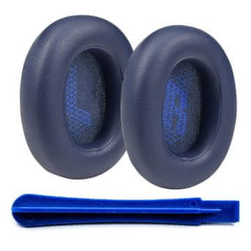 shumee UŠESNE BLAZINICE ZA JBL LIVE 650BT 650BTNC 660NC Gobaste blazinice modre barve