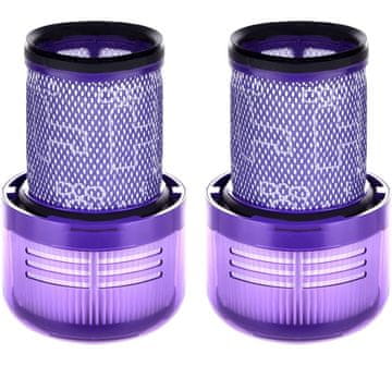 shumee 2x PRALNI HEPA ZRAČNI FILTER ZA SESALNIK DYSON V12 ABSOLUTE DETECT SLIM