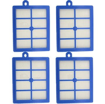 shumee 4x HEPA filter za sesalnik ELECTROLUX AEG PHILIPS FC8031 FC8038 EFH13W