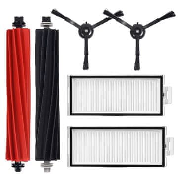 shumee Komplet krtačnih filtrov za Roborock Q5 Pro Pro+ DuoRoller+ Q8 Max Max+