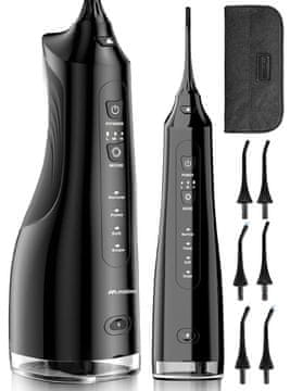 shumee Zobni akumulatorski irigator Toothie X60 z močjo 150 PSI