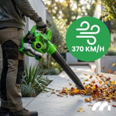 shumee Bencinski puhalnik listja Vrtni sesalnik z drobilnikom 3 v 1 370 km/h MasterBlow7500W