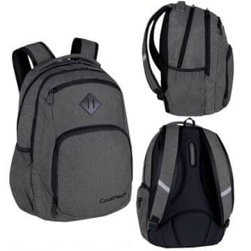CoolPack Šolski nahrbtnik Break Grey CoolPack Youth