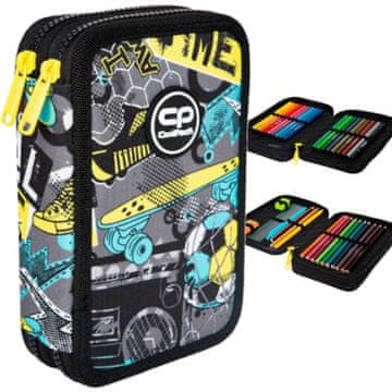 CoolPack Dvojni peresnik Jumper 2 Goal Time z dodatki