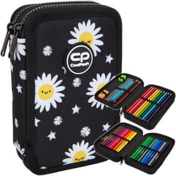 CoolPack Dvojna peresnica Jumper 2 Daisy Bla z dodatki