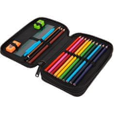 CoolPack Dvojna peresnica Jumper 2 Daisy Bla z dodatki