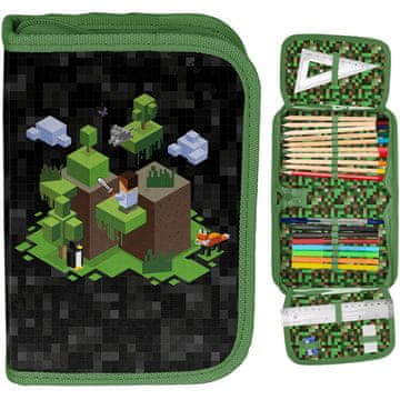 Paso Šolski peresnik Game Pixsel z enim predelkom in opremo za fanta