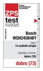 Bosch WQH245B4BY Serie 6 sušilni stroj, 9 kg