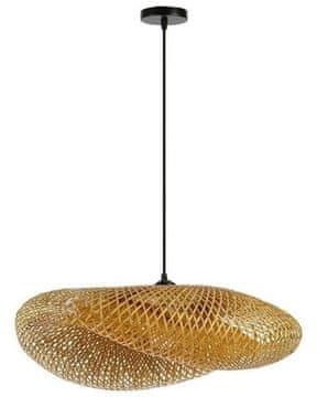 Immax Viseča svetilka (08270L) BOHO HILO D80cm, E27, bambus