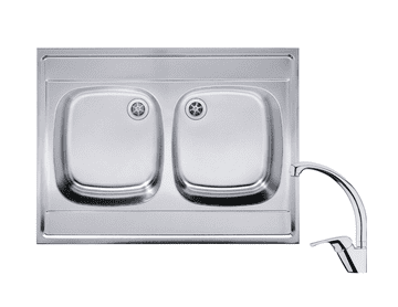 Franke set DSX 720 + Smeraldo krom