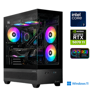 Anni Gamer Extreme namizni računalnik, i7-14700F, 32GB, SSD2TB, RTX5070Ti, W11H