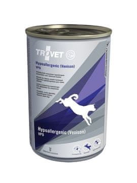 Trovet TROVET Hypoallergenic VPD z jelenovino - Mokra hrana za pse - 400 g