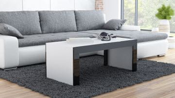 slomart Cama TESS120 klubska mizica, pravokotna, 2 nogi