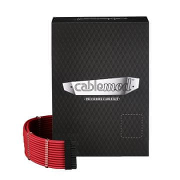slomart Cablemod CM-PCSI-FKIT-NKR-R napajalni kabel, 0.7 m, rdeč