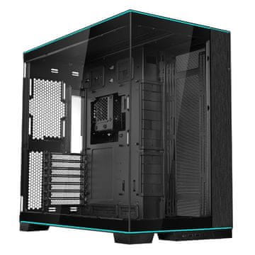 Lian Li Lian Li O11D EVO RGB PC ohišje, kaljeno steklo - črno