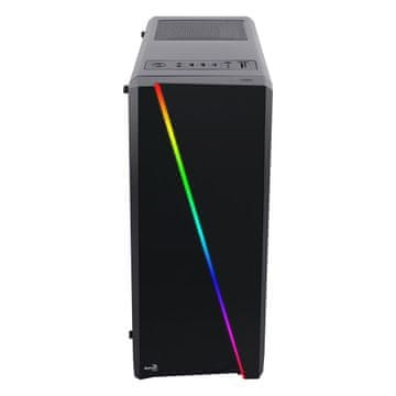 Aer Računalniško ohišje Aerocool Cylon Midi Tower, črno, s steklom