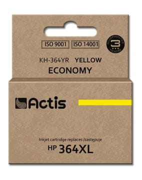 ACS Actis KH-364YR Rumena črnila (nadomestilo za HP 364XL CB325EE)
