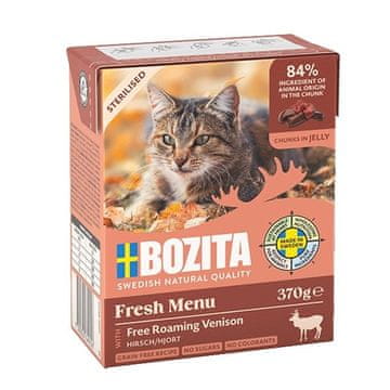 Bozita BZT Fresh Menu Kastrirano Jagnjetina - mokra hrana za mačke, 370g