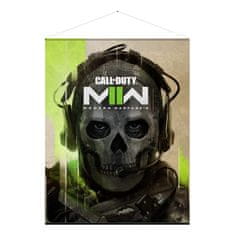 Activision GAYA CALL OF DUTY MWII CANVAS POSTER (GHOST)